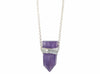 Ella Necklace Amethyst - Divine Schematic