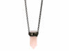 Ella Necklace Rose Quartz - Divine Schematic