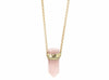 Ella Necklace Rose Quartz - Divine Schematic