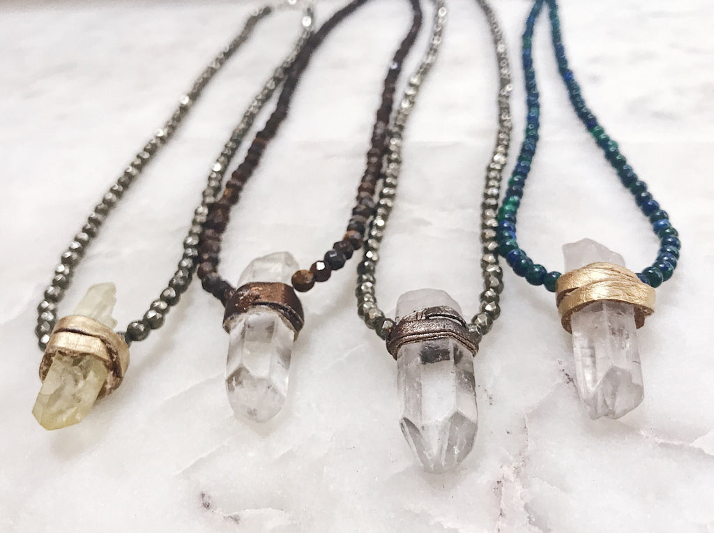 Mini Elena necklaces - Divine Schematic