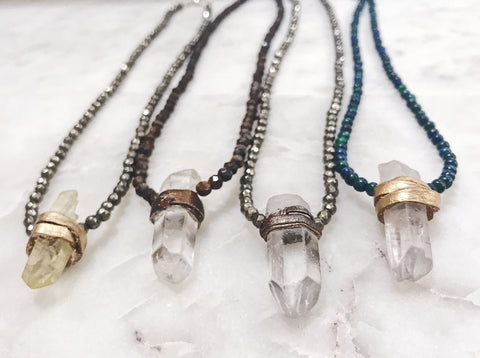 Mini Elena necklaces - Divine Schematic